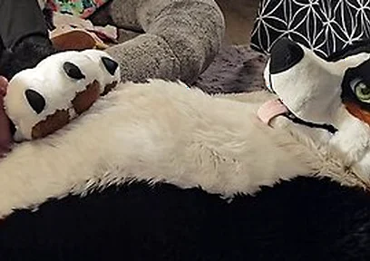 Pawslut Puppy Gets Back To Back Pawjobs With Massive 2nd Cumshot At The End