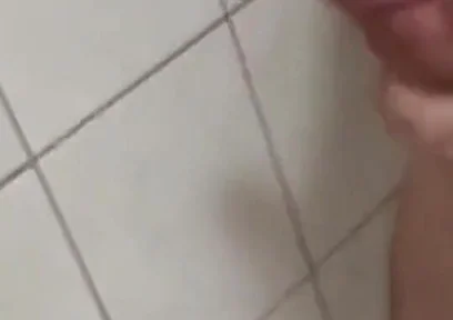 Sneaky German Cuming in Shower at Friends House