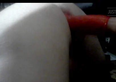 Thrusting Dildo Deep in My Ass