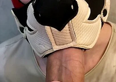 Top With A Big Dick Pissed On A Young Guy In The Toilet