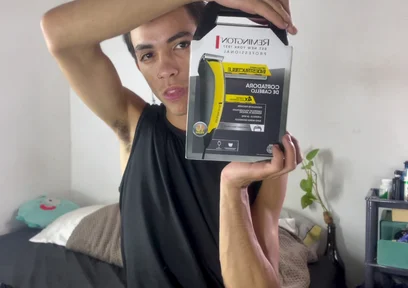 Fixing My Hair and Then Cum Show All Over the Place