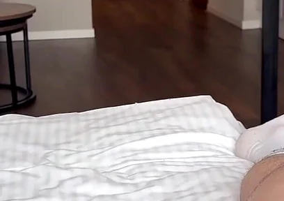Sexy Vili Had Sex in a Hotel Room Wearing Denim Shorts and Sexy Leggings