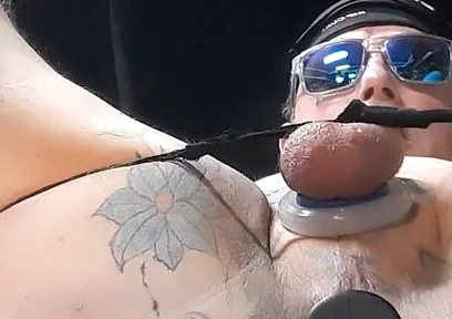 Butt Plug Anal Gape Close up