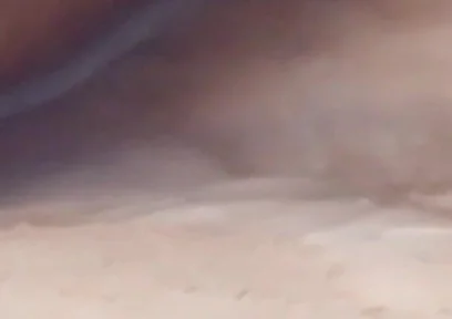Daddy Exhausted in Close up of Cum.
