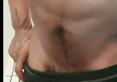 Close-ups Just Before Showering