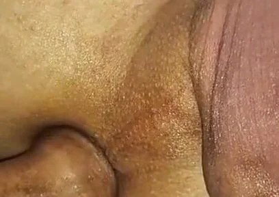 A Virgin Ass Covered in Cum From a Huge Cock After a Hot Fuck!