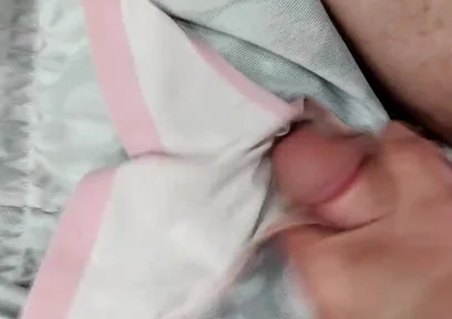 Cum in Stepsis Pantys I Found on the Bathroom Floor