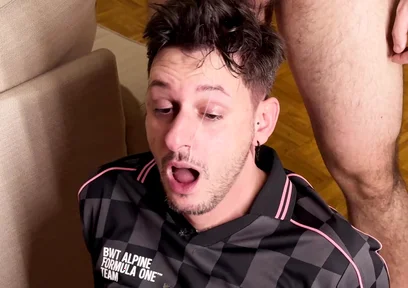 Messy 3-on-1 Facefuck