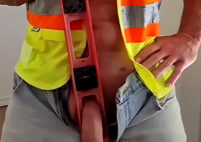A Big Cock Handyman Cumshot