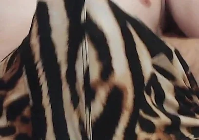 Hot Man Jerks off His Big Cock in Sexy Briefs with Ocelot Print, He Is Pulls It Out Dick and Ejaculates Thick Sperm