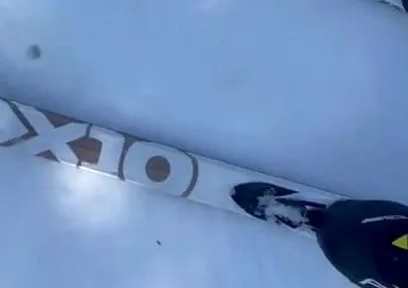 Pissing During a Nordic Ski Session