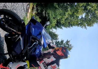 On My Sport Bike
