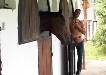 Young Muscle Hunk Edges His Monster Cock Solo and Shoots a Thick Load Everywhere