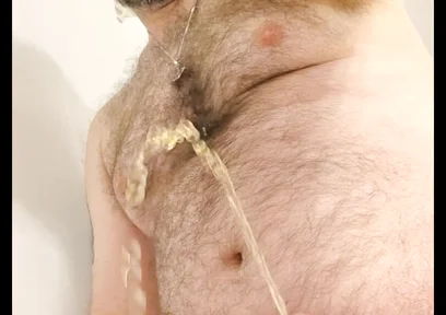 Watch Me Arc My Piss and Blow a Load, with Slow Motion Replays