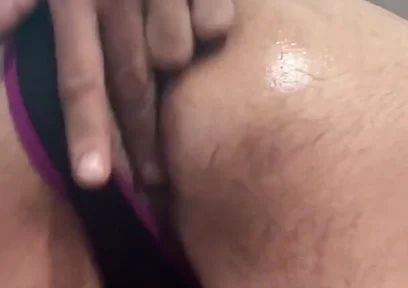 Playing Alone at Home, Finger My Ass and Handjob