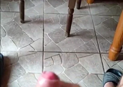 Male Masturbating Home Alone