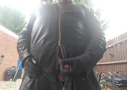 Wanking Outside