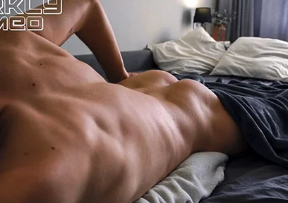 Hot Step Stepdaddy Moans Loudly Imagining How Deep He Cums in Step Stepson Tight Ass Make Creampie