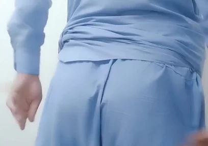 Pakistani Desi Shalwar Kamees Boy Show His Beautiful Ass