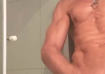 At Home Inside Toilet Asshole Dick Hole