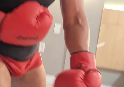 (raw Video) Black Titan - POV Heavyweight Boxing Challenge