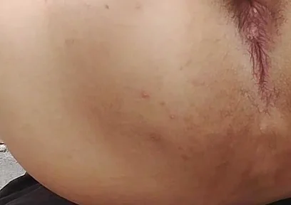 Young Man Sticking His Finger in His Anus