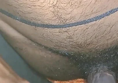 Young Boy From Village Fists Indian Gay in Bathroom