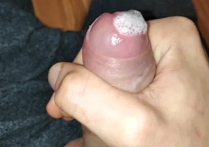 The Dude Came Back From the Gym and Masturbated His Nice Big Shaved Cock!