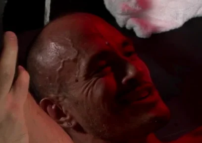 Sexy Twink Boy Fucking Bareback in Backroom with Straight Curious