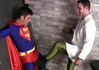 Superman Gets Ballbusted