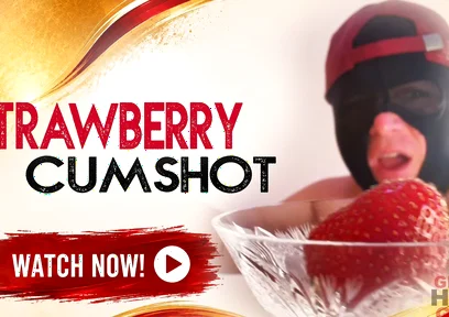 Gloryhole Squirts a Stepdaddy on Strawberries