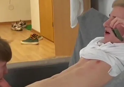 Friend Sucks My Dick, Decided to Film It for the First Time