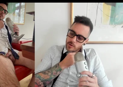Asmr Roleplay as Your Grad College Professor! Includes Cumshot!