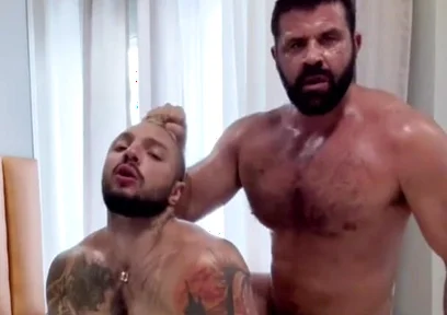 Masculine Bottom Gets Fucked Hard by Big Guy