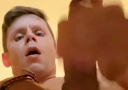 Handjob and cum