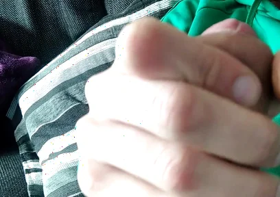 Huge Veiny Cock Is Jerked on the Couch Until He Cums, We Watch a Movie?