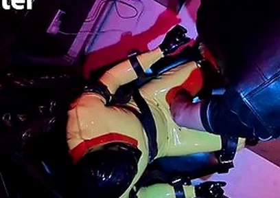 Leather Master Cbt On Bound Rubber Gimp Preview