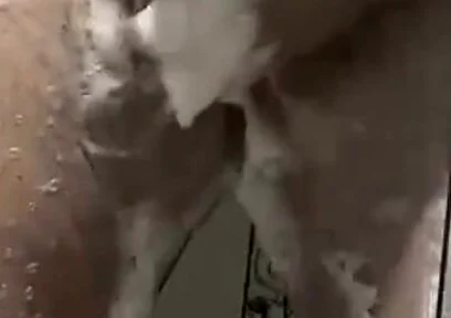 1-) Turkish Bathroom Shower and Big Ejaculation.foot:)