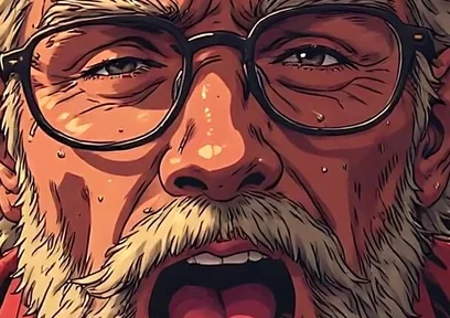 Erotic Orgasm Face Art