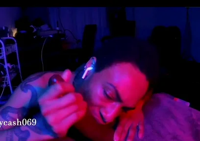 Giving Sloppy Blowjob to My Toy
