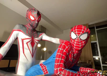 Big Dick Tag Team Group Gay Sex Spider Bro!