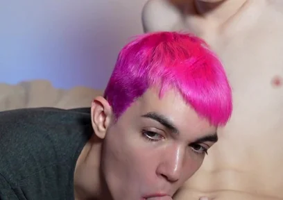 Twink Boyfriends Matty and Aiden Enjoy Their Blowjob Action