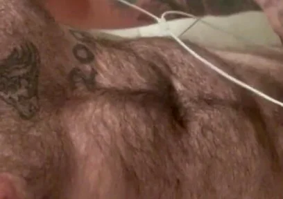 Stroking in the Bathroom