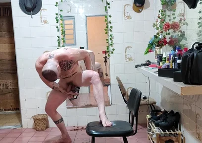 Waxing Anus and Penis