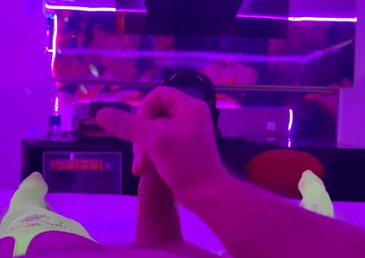 Jerking and Shooting a Nice Load