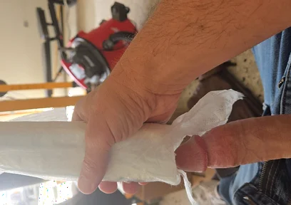 Jack off into Pad