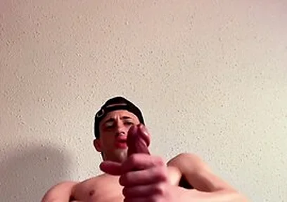Cute Guy - Tasting My Own Precum Gets My Big Dick So Hard!