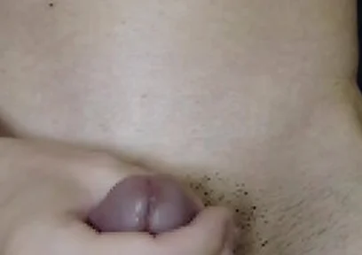 Look At Cumshot From Erect Dick. Close Up Of My Penis. Asian Male Masturbation
