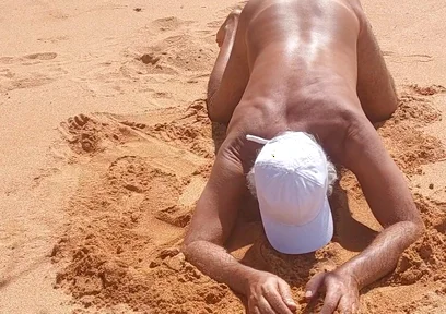 Ladysilva Naked on the Beach Come Fuck My Hot Tanned Ass