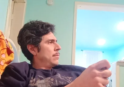 Cozy Masturbation Handsome Big Dicked stepdaddy